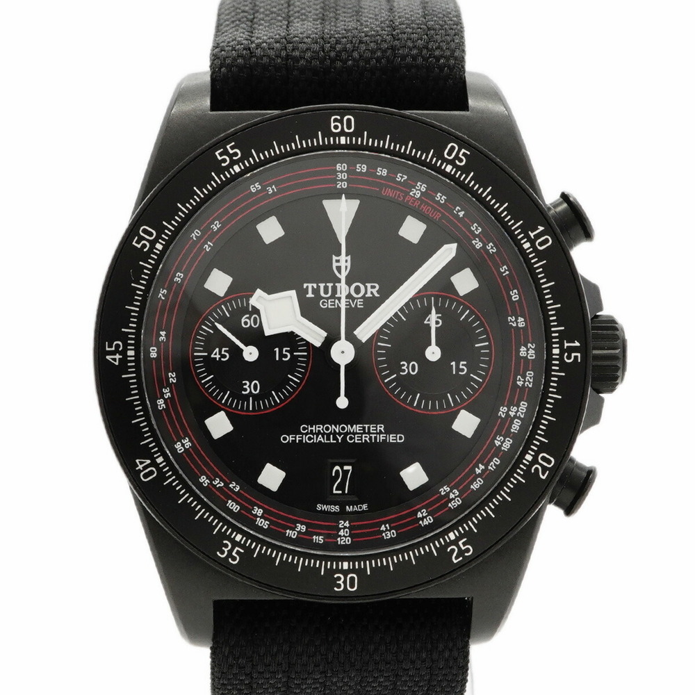 Tudor Pelagos FXD Chrono 25827KN Black Dial Men's Watch